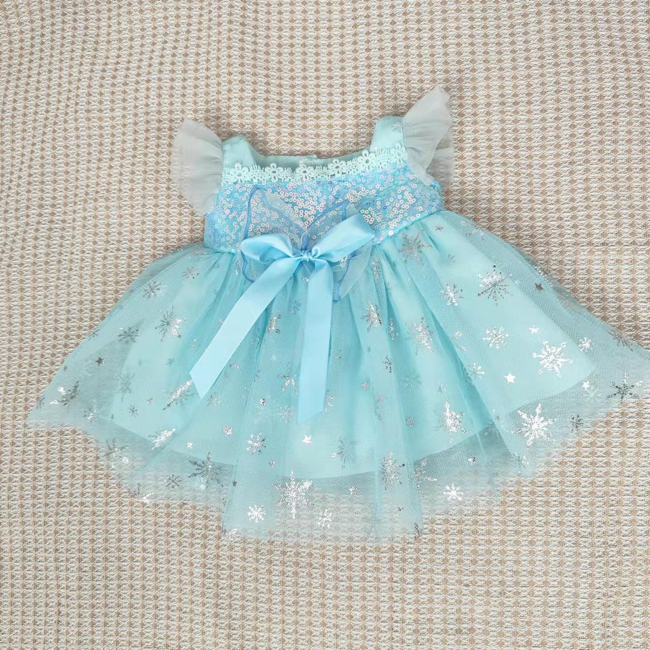 

Одежда для кукол, подходит для 50-55 см, силиконовая кукла реборн, ручная работа, одежда принцессы для малышей, комплект платьев, аксессуары для кукол