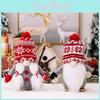 Delightful Christmas Gnome Decor Featuring A Soft Knit Pom Pom Hat For Seasonal Cheer