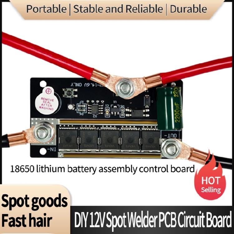 Punktschweißer PCB Leiterplatte 12V 90-150A Batterie Energiespeicher Punktschweißer