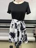2025 European Retro Patchwork Women's Dress, Chinese Style, Elegant New Design