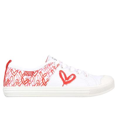 Sneakers White / Red / Pink Bobs B Cool-All Corazon
