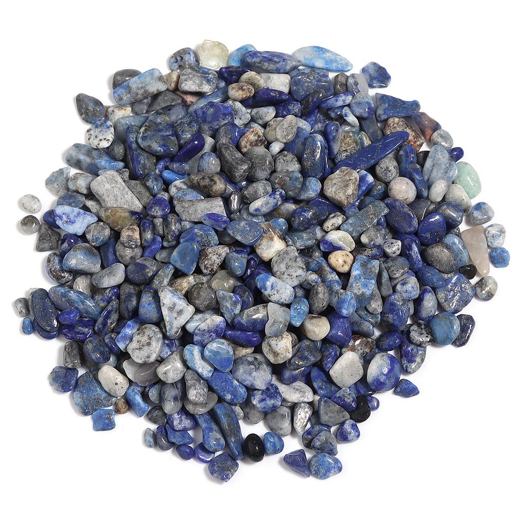 100g Natural Gravel Stone Beads 3x5mm Irregular No Hole Chips Gemstone Loose Beads For DIY Aquarium Decor Jewelry Accessories