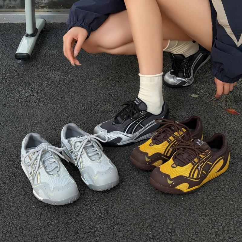 Trendy brand fried street new retro women's inner heightened flat casual sneaker
