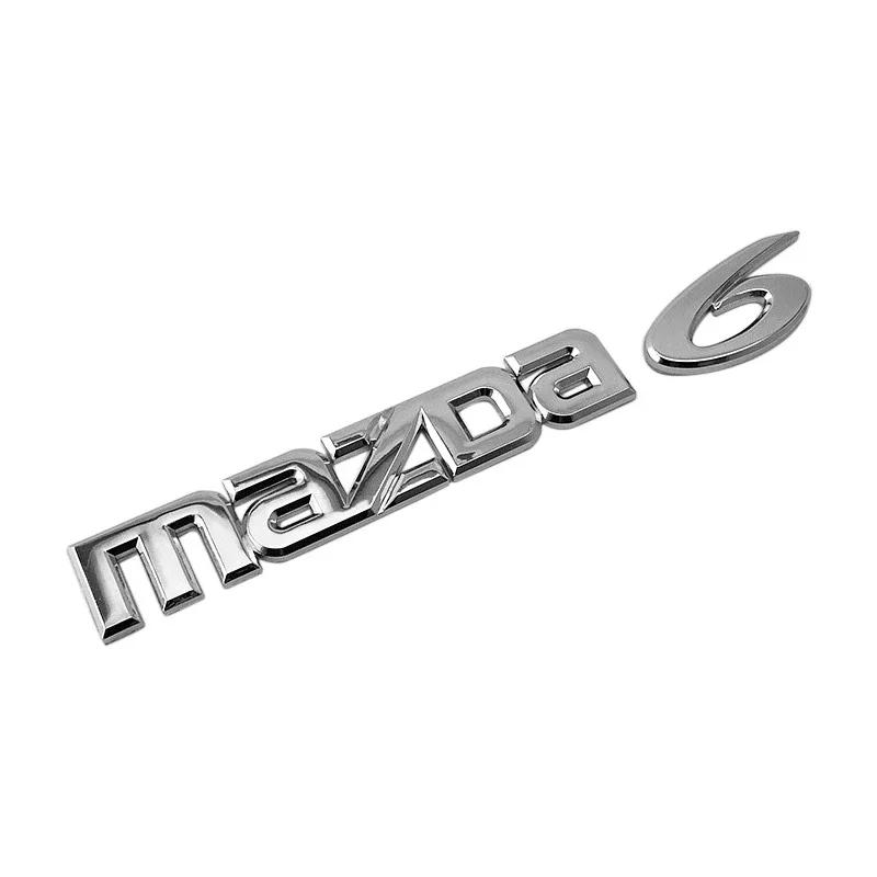 2025 Hot Car Trunk Rear Emblem Logo Stickers Letter Decals for Mazda 2 3 6 8 CX3 CX5 MX3 CX4 CX9 CX7 RX8 Protege Badge Auto Acce