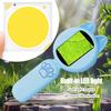 Kids Cat Shape Handheld Microscope 2.0 Inch Handheld Mini Pocket Magnifying Glass Handheld Camera Mini Microscope for Kid Gift