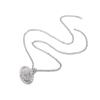 Mayfair Diamond Paved Saturn Punk Necklace for Men & Women