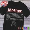 Mutter Definition T-Shirt Muttertag Mama Oma Geschenk Süß Lustig Damen Tee