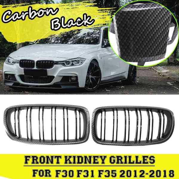 BMW 3 Series F30/F31/F35 Front Kidney Grille (2012-2018), 1 Pair Qingcheng