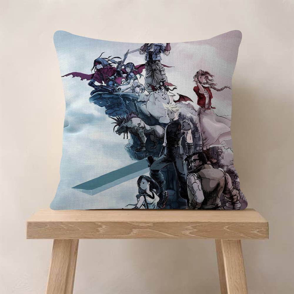 Videogames FFINAL FANTASYs Pillow Anime Pillow Sofa Bed Head Pillow Cover Cushion Cover x Cm Fashion