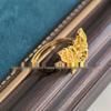 Elegant Butterfly Filigree Open Index Finger Ring - Popular 2025 Style