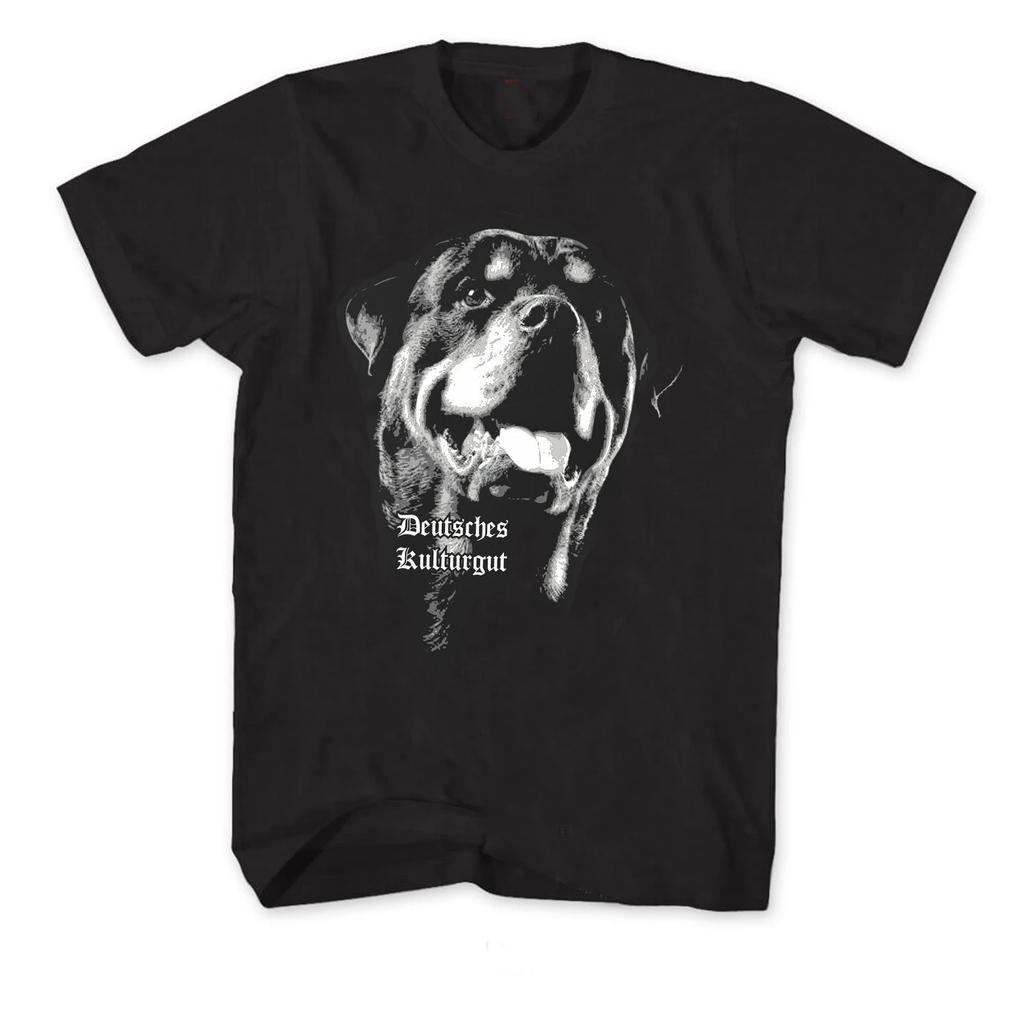 Rottweiler German Heritage Slogan Sayings dog lovers Gift T Shirt New 100% Cotton Short Sleeve O-Neck T-shirt Casual Mens Top...