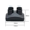 42/60/75/90mm 2KW / 5KW Car Air Outlet Vent Cover For Air Diesel Parking Heater Parts Webasto Heater Truck Bus Caravan