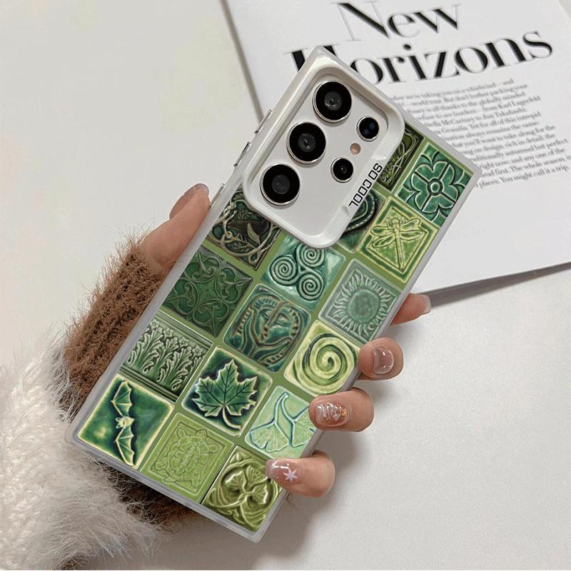 

Чехол для телефона Samsung Galaxy S26 Edge S25 Ultra S24 FE S23 Plus S21 в итальянском сицилийском стиле с цветочным узором, противоударный, анти Samsung S26 Edge