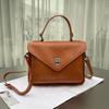 2025 Women's Genuine Leather Retro Handbag - Versatile Large Capacity Messenger & Top-Handle Small Square Bag