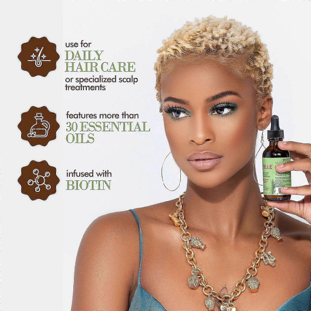 25-26 Mielle Organics Rosemary Mint Growth Oil 2 Oz,(pack Of 1/2/3),scalp And Hair Strengthening Oil,infused With Biotin To Encourage Growth