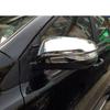 For LHD Toyota Highlander RAV4 2013-2018 ABS Chrome Side Rearview Mirror Strip Cover Door Wing Exterior Trim Adhesive Sticker
