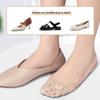 Women's Lace Low-Cut Boat Socks with Sponge Pad and Non-Slip Silicone Heel
