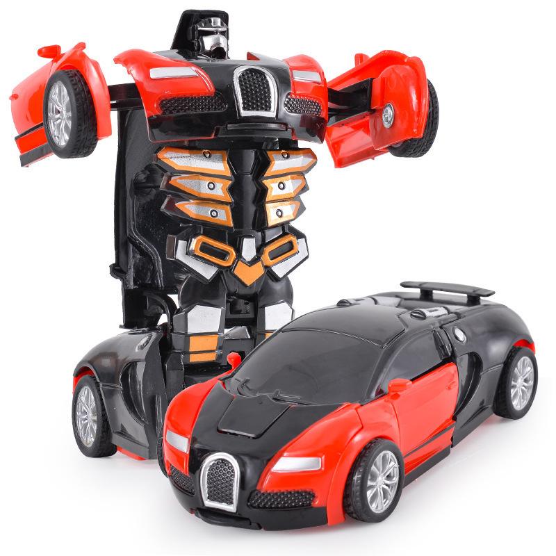 Kinderspielzeug Auto Junge Kind Spielzeug Auswirkungen Verformung Auto Modell Trägheit Spielzeug