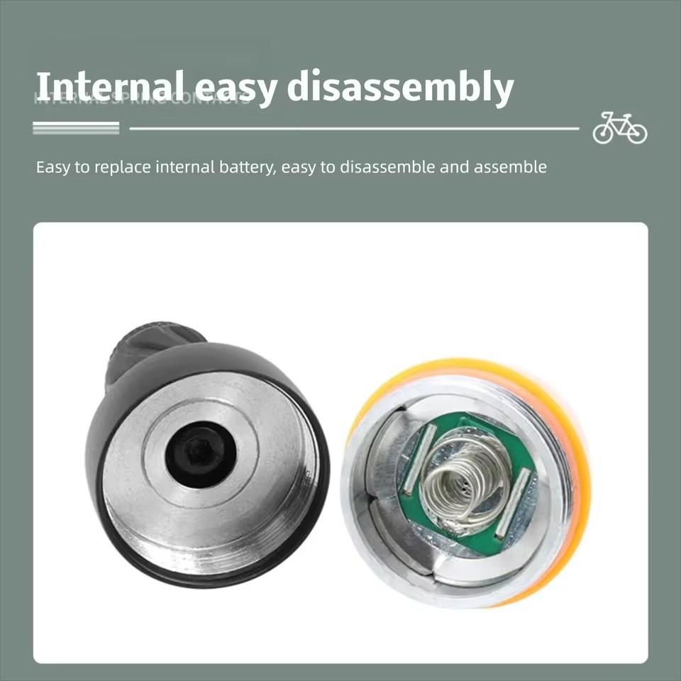 Luce Bici Indicatore di Direzione Impermeabile Lampada Manubrio Luce Bicicletta Indicatore di Direzione Direzione Luce di Avvertimento Sicurezza Spina Luce Accessori