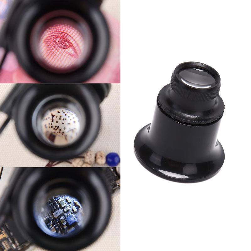 20X Magnifying Glass Eye Loupe Loop Optical Magnifier Jewelry Watch Repair Tool