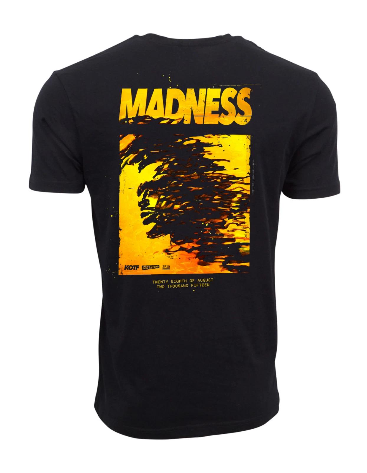 Unisex Adult Casual Graphic Xo The Weekend Madness Graphic T shirt ... M