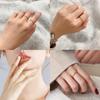 Modern Vietnamese Sand Gold Twisted Ring Delicate Simple Dome Band Trendy Couple Jewelry