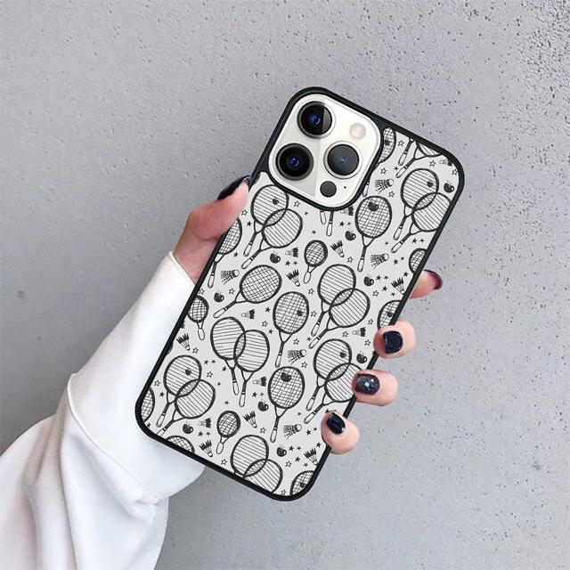 Tennis Ball Rackets Phone Case Cover For iPhone 17 Air 16 15 14 13 12 Pro Max 11 Pro Max Plus Coque Shell