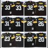 Pittsburgh Steelers Retro NFL Football Jersey Men Women Sportswear Cotton Blend Athletic Top