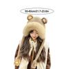 Plush Winter Warm Hat Windproof Ear Protection Hat Casual Earflap Bonnet Hat  Outdoor
