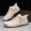 Hot Selling Plus Size Men's and Women's Mid Top Martin Boots Outdoor Casual Shoes Workwear Stitching Men's Shoes 9880