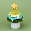 Hand-Knitted Wool Fake Flowers Set: Sunflower, Carnation, Tulip - Desktop Decor, Teacher/Student Gift, Everlasting Bouquet