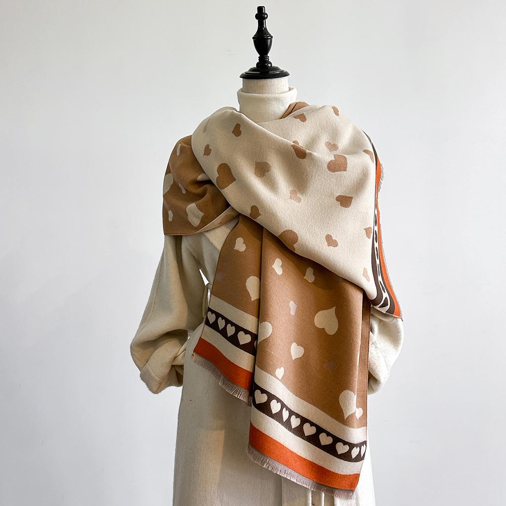 Women'S Luxury Cashmere Scarf - Winter Warm Thick Pashmina Blanket, Shawl, Wrap, Neckerchief, Bufanda, Echarpe & Poncho