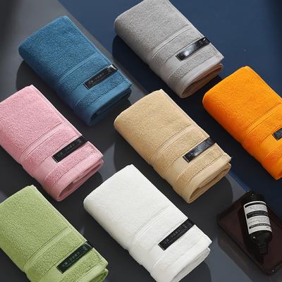 1 PC Towel Cotton 32 Strands of High-end Adult Household Water-absorbent Towel Cotton Thickened Quick-drying Bath Towel Cotton Towel