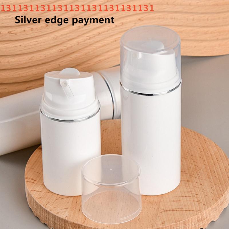 Travel Dispenser 30-150ml Vacuum Pump Bottles for Cream Gel Moisturizers Liquid Lotion Refillable Makeup Cosmetics Bottles
