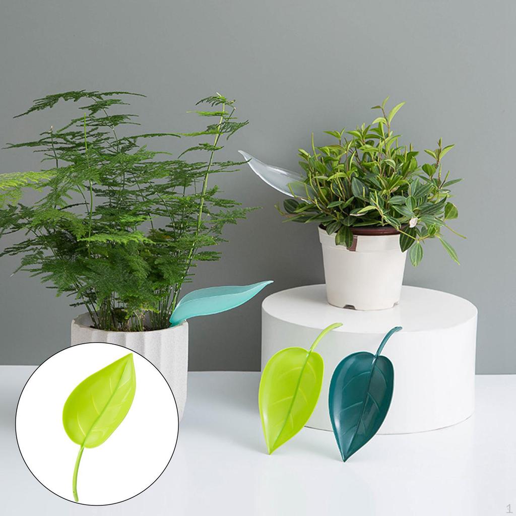Pieces Pot Watering Set Leaf Shaped for Indoor and Outdoor Devices