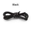 New High Quality Flat Shoelaces Solid Leather Shoe Laces Classic Multicolor Leisure Shoe Lace Outdoor Unisex Boots Shoelace
