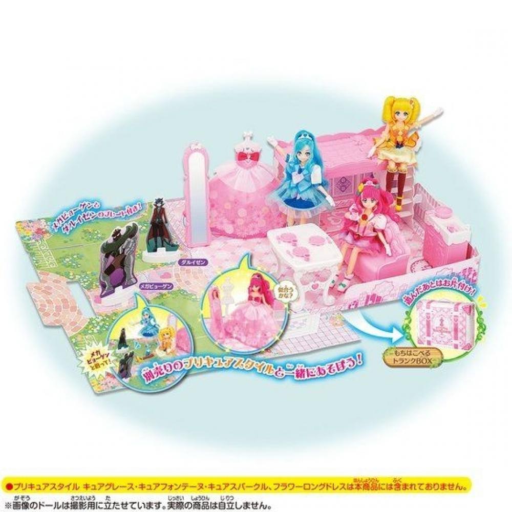 Bandai Healin Good Precure Healin Good Precure  Precure Style Lovely Room Battle With Mega Byogen