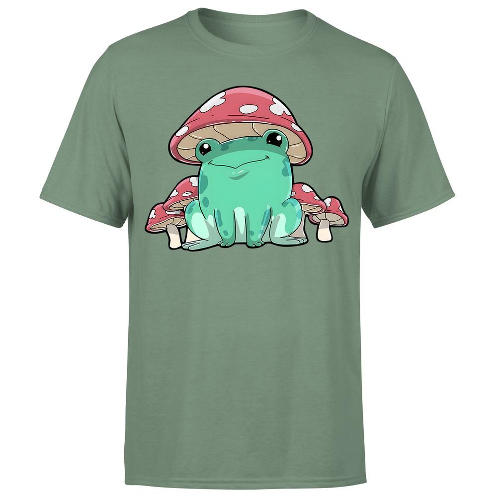 Frog Mushroom Kawaii Anime Unisexs TShirtP1OrA 2XL