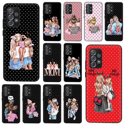 Ultra tenké mäkké puzdro pre Samsung A32 A33 A53 A73 A22 A52 A13 A23 A72 A42 S9 A71 A51 A31 A41 A21 11 A12 Super Baby Mom Dievčenský obal