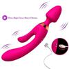 3 Motor Vibrating G Spot Clitoris Anal Double Ended Rabbit  Rabbit s
