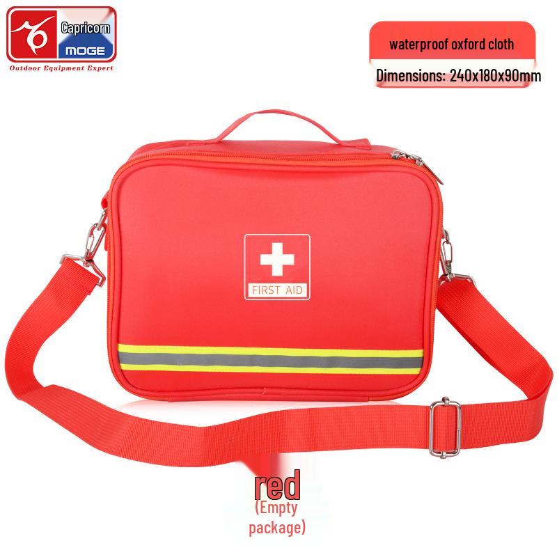 Capricorn Outdoor Family First Aid Empty Kit Bag - Durable and Embroidered