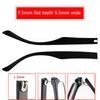 1Pair Eyeglasses Temple Arm Double Tooth Flat Teeth Tr90 Eyeglasses Replacement Anti-Slip Leg Glasses Repair Accessories