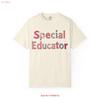 Special Educator T Shirt Garunisext Dyed Floral Teacher Vintage Versatile Breathable Designer Clothes Stretched Streetwear
