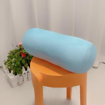 Cylindrical Pillow Built-In Foam Particles Microbead Roll Pillow Stuffed Sofa Cushion Bedroom Sleep Throw Pillow Neck Head Back