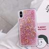 Love Heart Quicksand Phone Case For Samsung Galaxy A30 A20 A20E A40 A50 A60 A70 A10 M10 M20 M30 A10S A20S Dynamic Liquid Cover