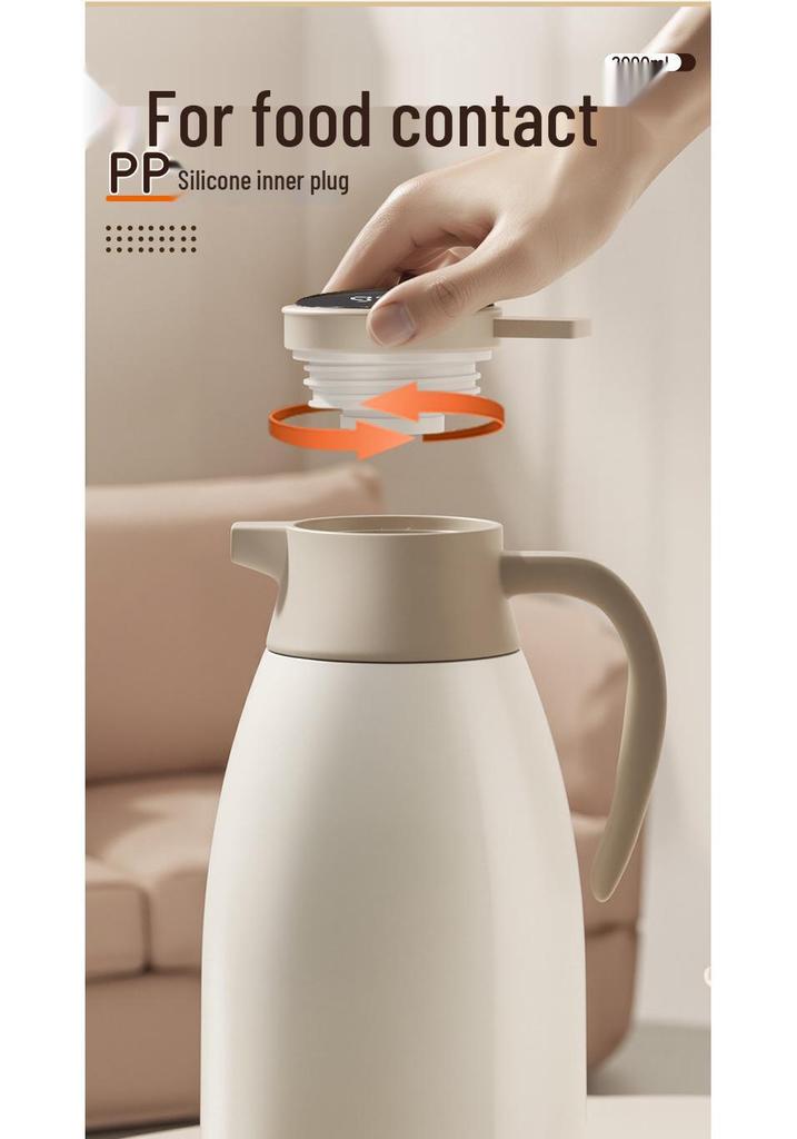 2025 Model 72-Hour Long-Lasting Large Capacity Thermos Water Kettle for Home or Dorm Use