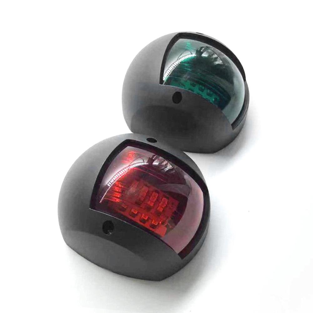 Rotes Grünes LED Marine Navigationslicht 12V 24V Boots Buglicht Marine Boots Signalleuchte, Ideal für Ponton, Skeeter,