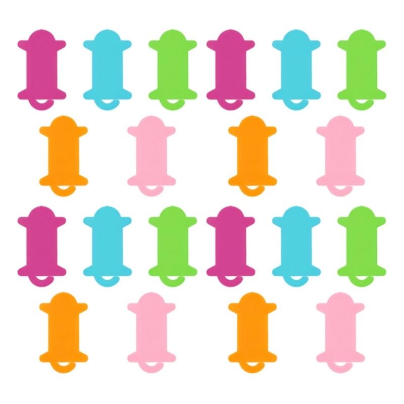 

Universal Plastic Cord Roller Assorted Mixed Shades Delicate Design Cord Organizers For Efficient Wire Management