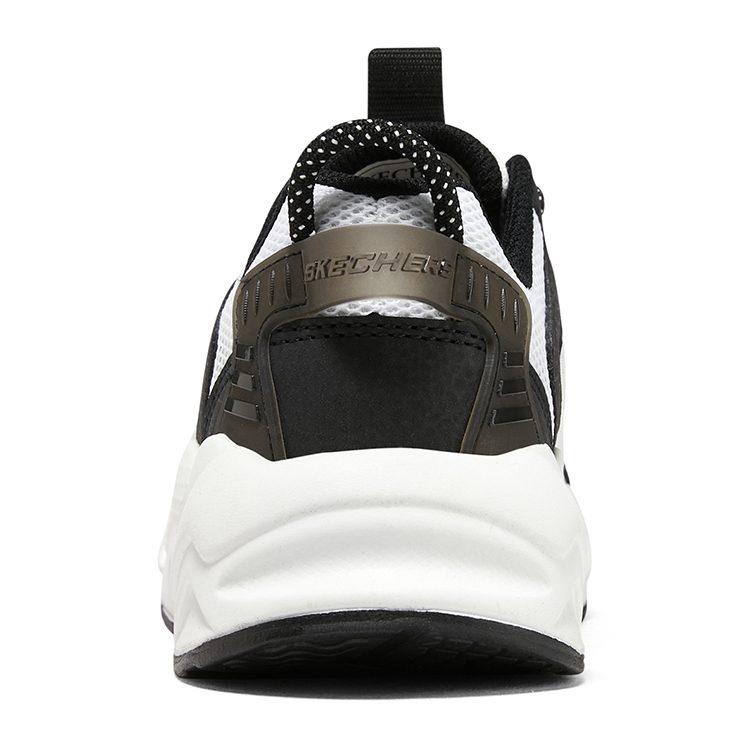 Skechers Ultrasurge Synthetic Leather Low top Kids' Running Shoes White Black 405256L-WBK