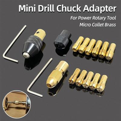 Micro trapano mandrini albero motore elettrico morsetto apparecchio M8 * 0.75 Dremel rotante accessori per utensili fai da te Mini JTO mandrino punte per trapano